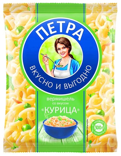 Петра Вермишель с куриным вкусом 50 г - фото 1