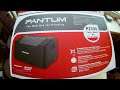 Видео - PANTUM P2500 распаковка и пуск UNPACKING AND LAUNCH