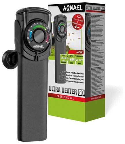 Цилиндрический нагреватель AQUAEL ULTRA HEATER 50W (15-50 л) - фото 3