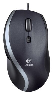 Мышь Logitech Corded Mouse M500 Black USB - фото 1