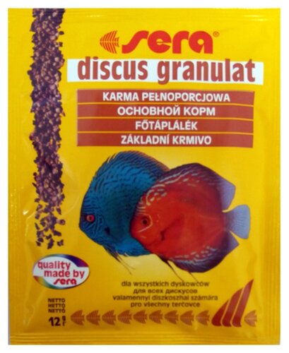 Сухой корм Sera Discus Granulat для рыб - фото 1
