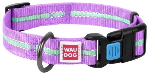 Ошейник WAU DOG Nylon светонакопительный (25 мм) 35-58 см - фото 5