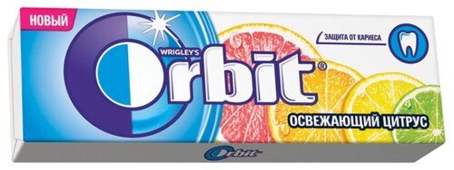 Жевательная резинка Orbit Освежающий цитрус, без сахара 13,6 г - фото 1