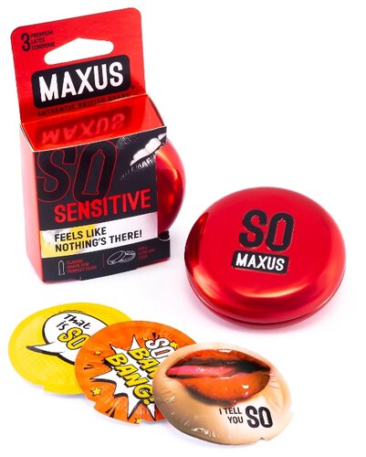 Презервативы Maxus Sensitive - фото 3