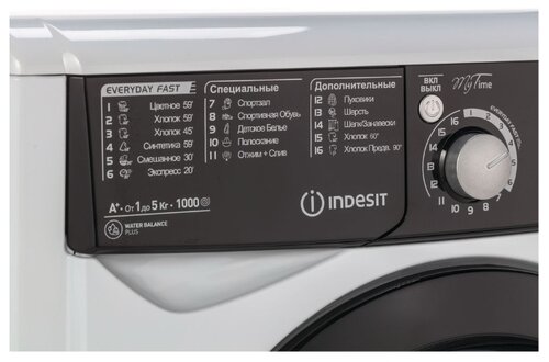 Стиральная машина Indesit EWSD 51031 BK CIS - фото 5