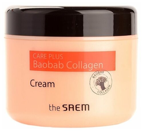 The Saem Care Plus Baobab Collagen Cream Крем коллагеновый для лица с баобабом - фото 1