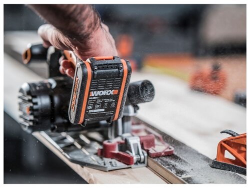 Дисковая пила Worx WX530 2.0Ач х1 коробка - фото 5