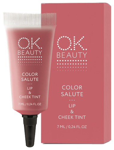 OK Beauty Тинт для губ и щек Color Salute - фото 1