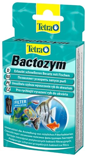 Tetra Bactozym средство для запуска биофильтра - фото 1