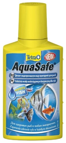Tetra AquaSafe средство для подготовки водопроводной воды - фото 4