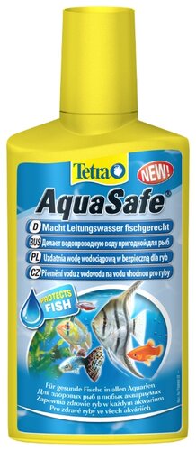 Tetra AquaSafe средство для подготовки водопроводной воды - фото 5
