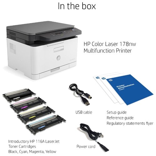 МФУ HP Color Laser MFP 178nw - фото 5