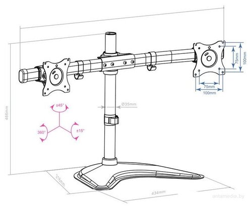 Крепление Arm Media LCD-T52 - фото 2