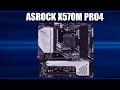 Видео - Материнская плата ASRock X570M Pro4