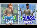 Видео - Сравнение Sims 4 с 2014 по 2022 год