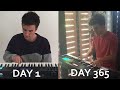 Видео - 1 Year of Piano Progress