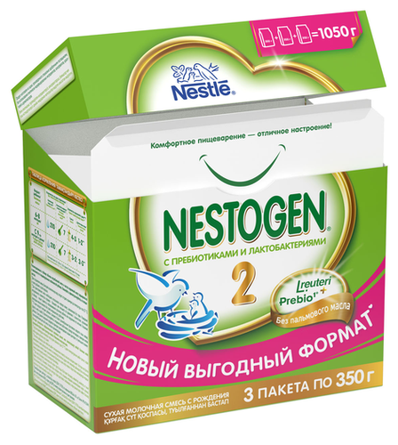 Смесь Nestogen (Nestlé) 2 (с 6 месяцев) 1050 г - фото 2