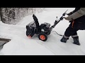 Видео - Снегоуборщик PATRIOT PS 603E, ОБЗОР,ЗАПУСК, ТЕСТ, SNOW REMOVING MACHINE