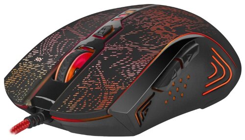 Мышь Defender OverLord GM-890 Black USB - фото 2