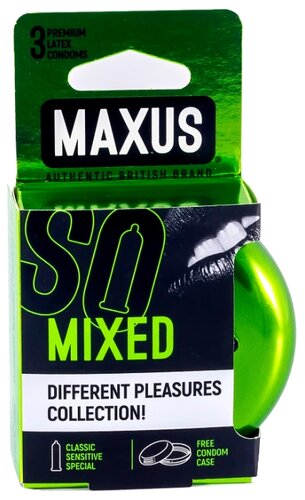 Презервативы Maxus Mixed - фото 1