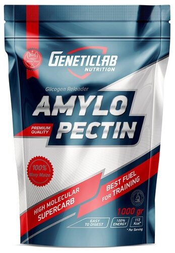 Гейнер Geneticlab Nutrition Amylopectin (1000 г) - фото 1