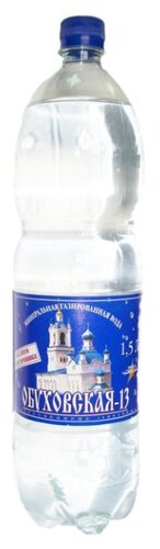 Вода минеральная Обуховская-13 газированная, ПЭТ - фото 1