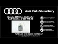 Видео - Genuine OEM Fuel Additive for Audi Vehicles | G-001-770-A2