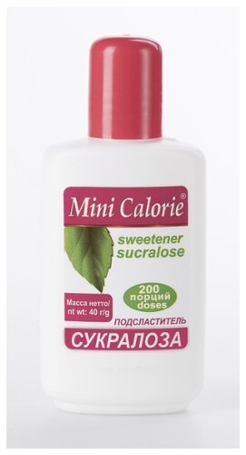 Mini Calorie Подсластитель сукралоза порошок - фото 1