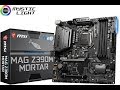 Видео - MSI MAG Z390M Mortar — материнская плата Micro-ATX для компактных игровых компьютеров.