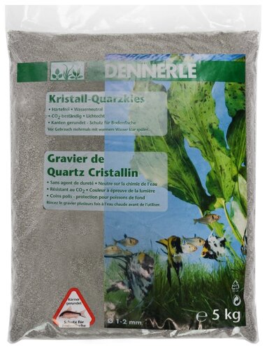 Грунт Dennerle Kristall Quarz 1-2 мм, 5 кг - фото 4
