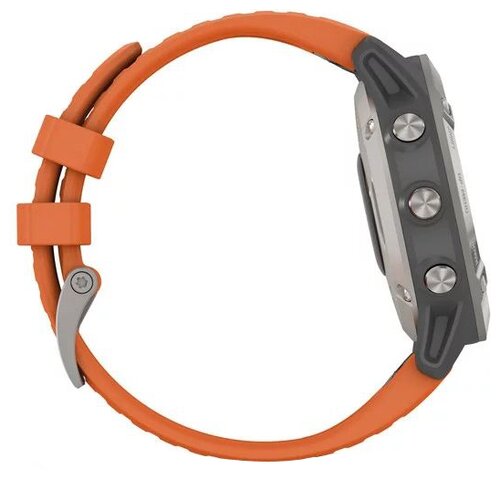Часы Garmin Fenix 6 Sapphire титановый - фото 4