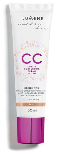 Lumene CC крем Абсолютное совершенство Nordic Chic SPF 20, 30 мл - фото 3