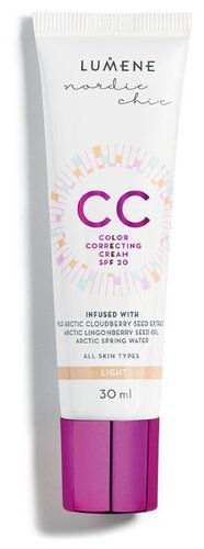 Lumene CC крем Абсолютное совершенство Nordic Chic SPF 20, 30 мл - фото 4