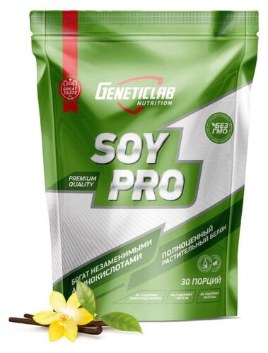 Протеин Geneticlab Nutrition Soy Protein (900 г) - фото 3