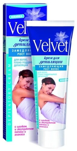 Velvet Крем для депиляции замедляющий рост волос - фото 1