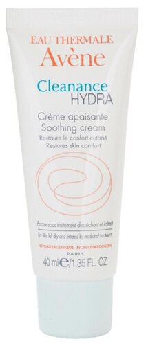 AVENE Cleanance Hydra Крем успокаивающий для пересушенной проблемной кожи лица - фото 1