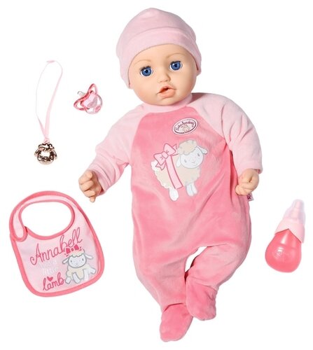 Интерактивная кукла Zapf Creation Baby Annabell 43 см 702-628 - фото 1