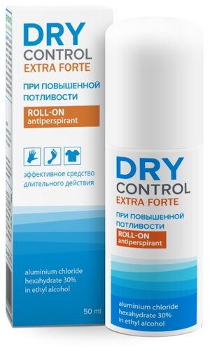 DryControl антиперспирант, ролик, Extra Forte - фото 1