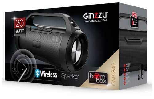 Портативная акустика Ginzzu GM-984G - фото 5