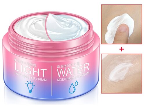 BioAqua Light / Water Двойной крем для лица для увлажнения и подготовки к макияжу - фото 3