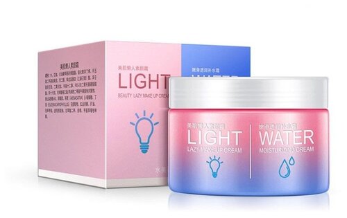 BioAqua Light / Water Двойной крем для лица для увлажнения и подготовки к макияжу - фото 2