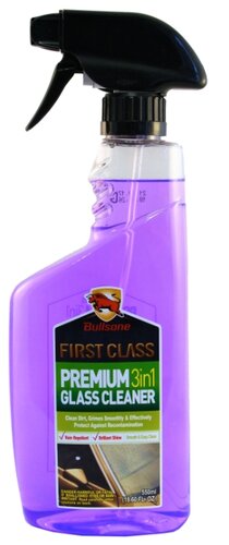 Очиститель для автостёкол Bullsone Premium Glass Cleaner 3 in 1 10684900, 0.55 л - фото 1