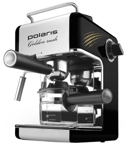 Кофеварка рожковая Polaris PCM 4006A Golden rush - фото 2