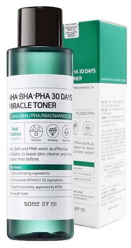 Some By Mi тонер для проблемной кожи AHA-BHA-PHA 30 Days Miracle Toner - фото 2