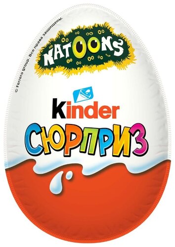 Шоколадное яйцо Kinder Сюрприз, серия Natoons, коробка - фото 3