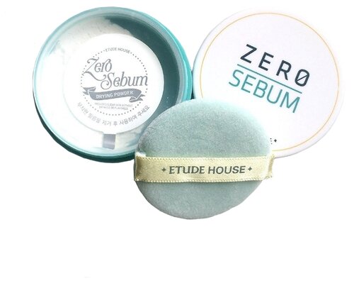 Etude House Рассыпчатая матирующая пудра Zero Sebum Drying Powder - фото 2