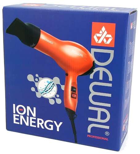 Фен DEWAL 03-8800 Ion Energy - фото 4