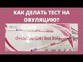 Видео - Тест на овуляцию ИНСТРУКЦИЯ / ПОЛОЖИТЕЛЬНЫЙ ТЕСТ / Тест на овуляцию КАК делать / КОГДА делать