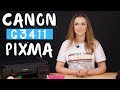 Видео - Обзор Canon G3411. МФУ для дома и офиса