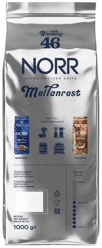 Кофе в зернах Norr Meilanrost №46 - фото 2